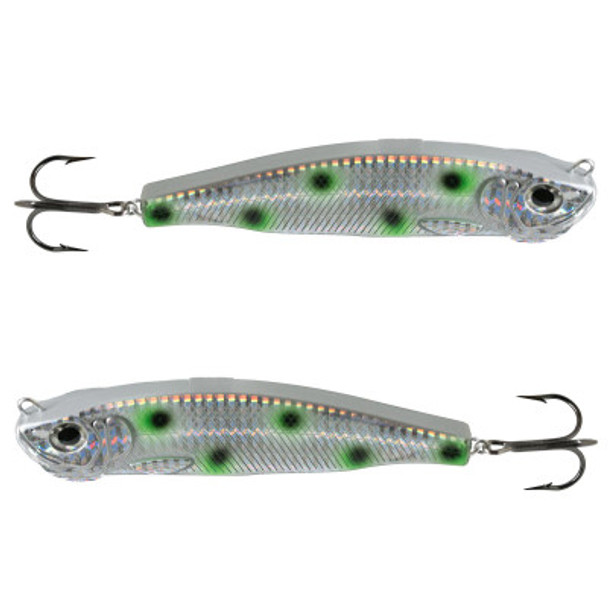 Freedom Tackle Herring Cutbait Nuke Glow; 3.5 in.