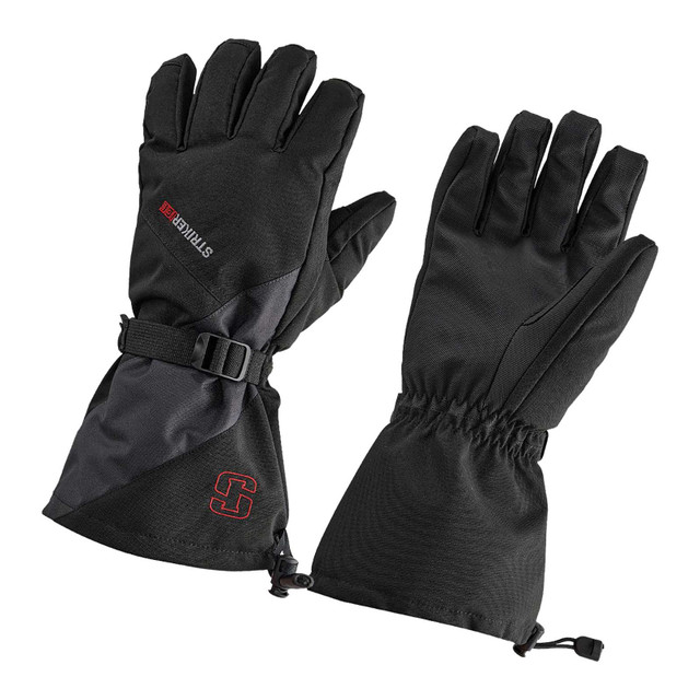 South Bend FGM Neoprene Ice Fishing Gloves Size Medium, Black