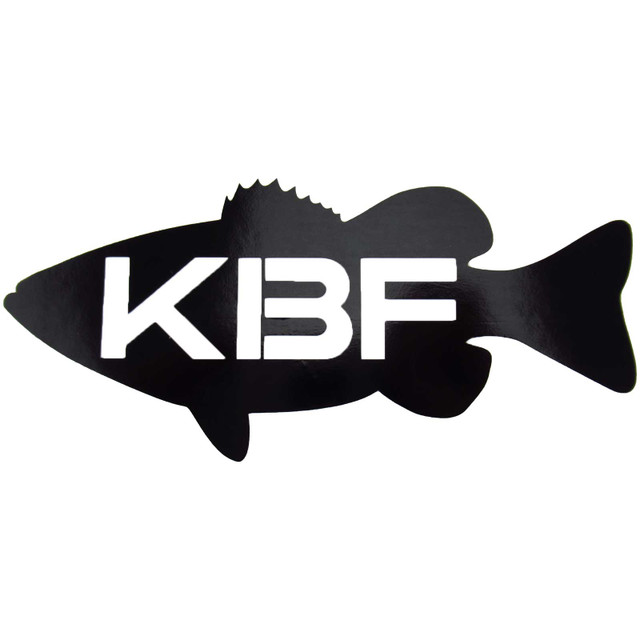 Kayak Bass Fishing KBF Jumping Bass Decal - FishUSA