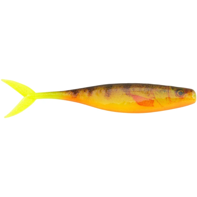 Berkley PowerBait The Champ Minnow Soft Bait HD Fire Perch color