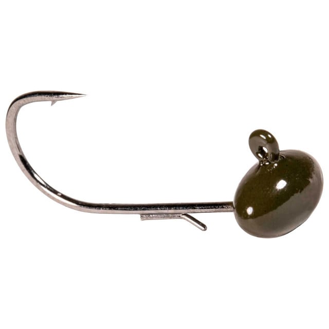 Z-Man Football NedZ Jig Heads color Green Pumpkin
