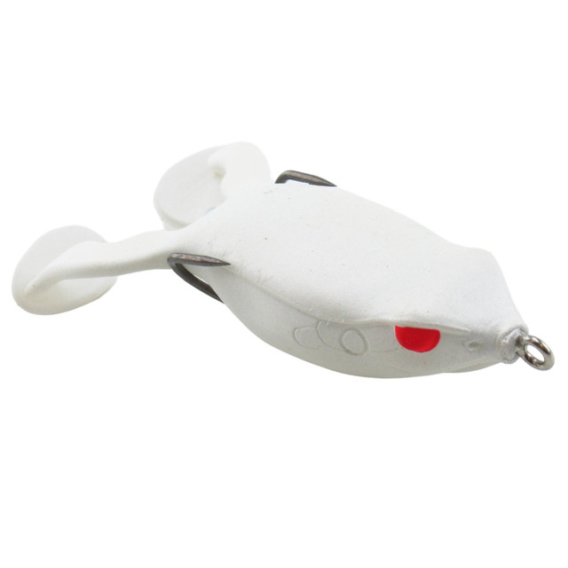 Fishing Tackle Lures Hollow Body Frog, 1.75, White