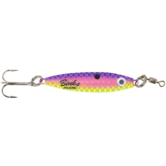 Silver Streak Rattle Streak Spoon Anti-Freeze Perch; 3/8 oz.