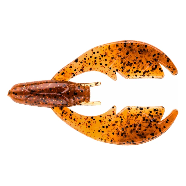 NetBait BaitFuel Infused Paca Chunk Soft Bait in Crawfish, a flapping jig trailer with natural action and scent dispersion.