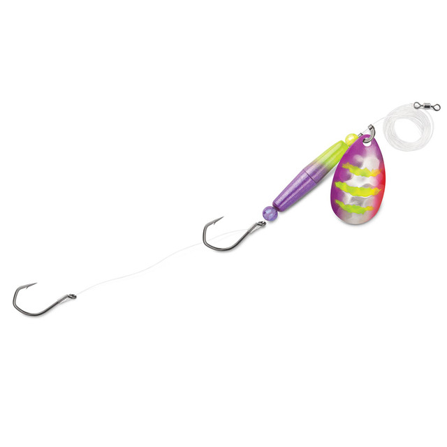 Mustad Addicted Walleye Death Spinner - 1/2oz - Pearl