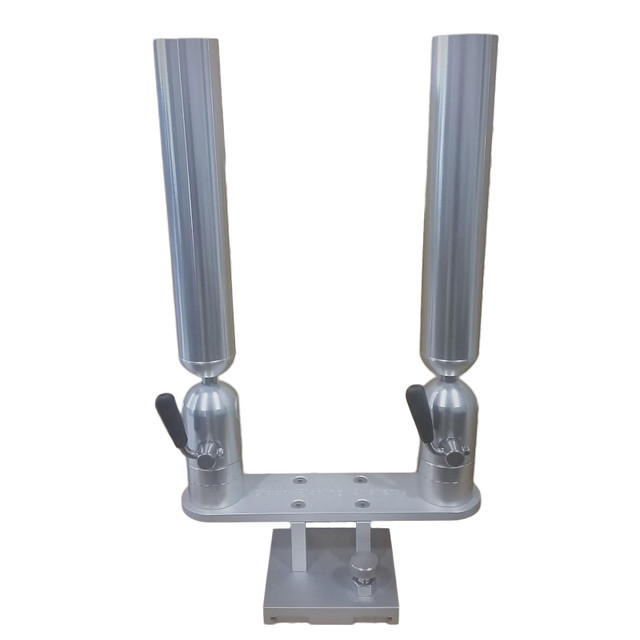 Cisco Double Tube Rod Holder on Track Mount