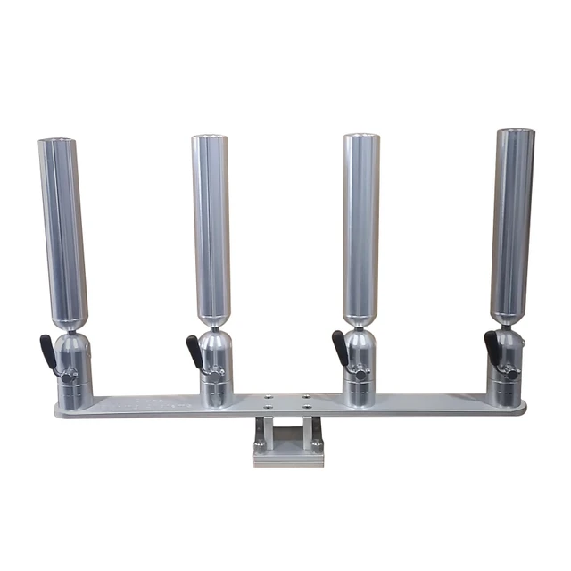 Cisco Quad Tube Rod Holder on Thumbscrew Mount