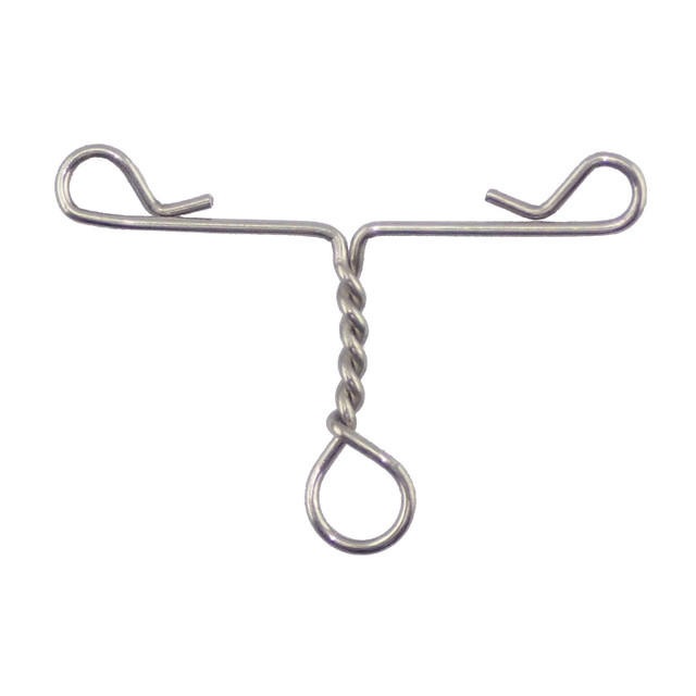  Bear Paw FNWB-4 Flicker Snelled Wide Bend Kahle Hook, Size 4,  Nickel Finish : Deportes y Actividades al Aire Libre