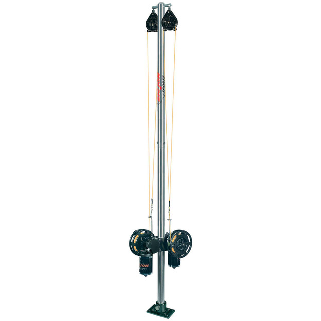 Big Jon Pedestal Mount Dual Multi-Set Rod Holder