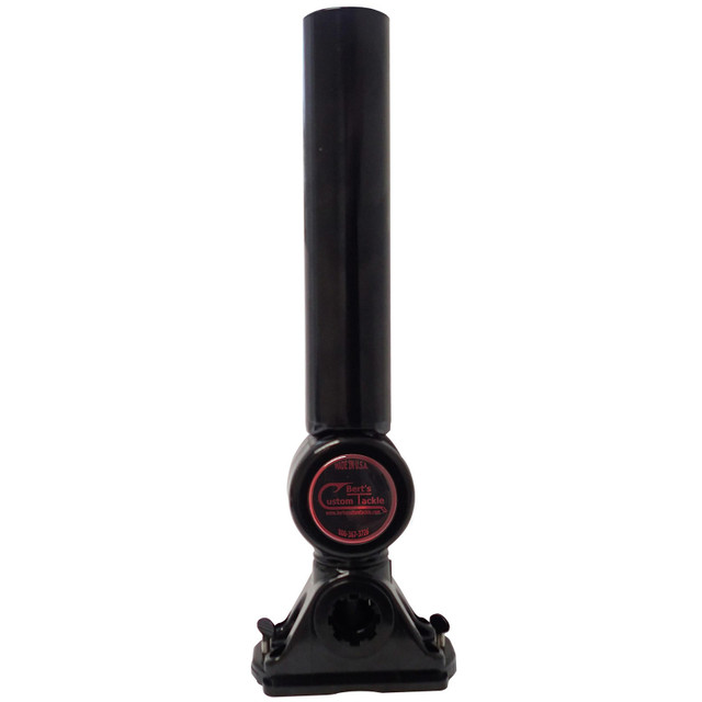 Bert's Custom Tackle Rail Simple Avec Capuchons Satinés