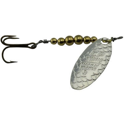 C.P. Swing Spinner color Silver -Brass