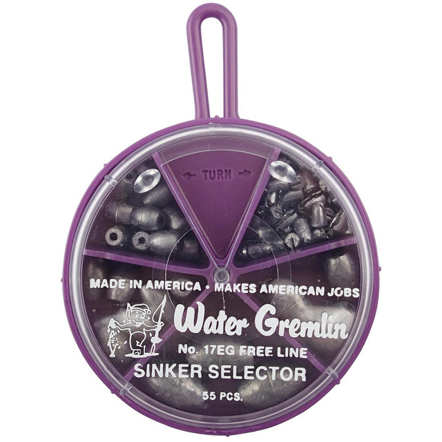 Water Gremlin Rubber Core Sinker - Tomo's Tackle