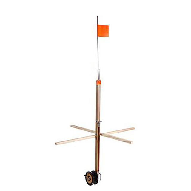 RiToEasysports 6 Set Ice Fishing Tip Ups,Ice Fishing Tip Up Flag