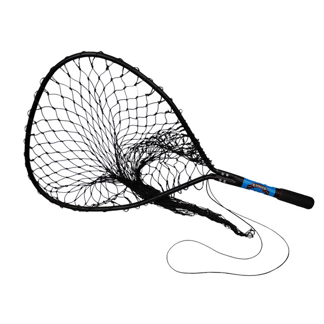 Frabill Power Stow Landing Net - 728716, Fishing Nets at