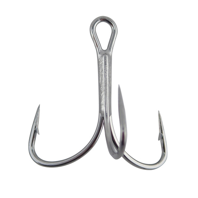 Laxygo Classic Treble Hooks Standard Strength Fishing Hook Large Super  Sharp Triple Barbed Fish Hook Bronze Size 12/0, Hooks -  Canada