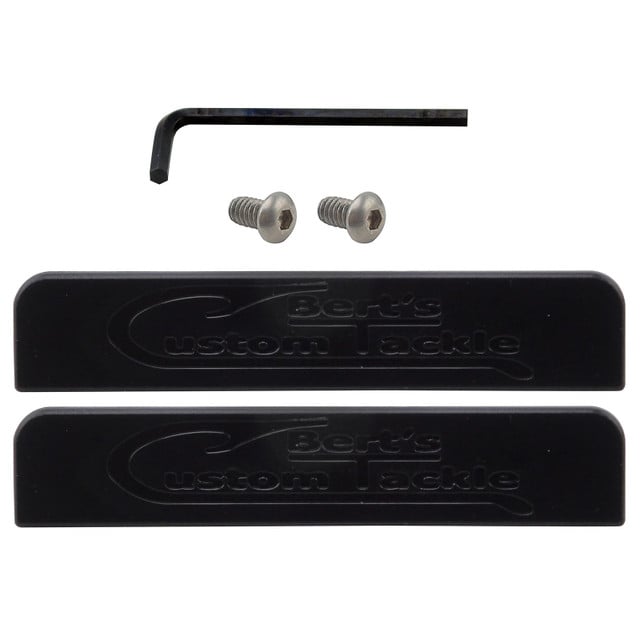 Bert's Custom Tackle Track Locking End Caps with hardware