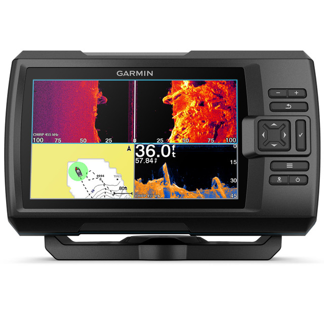 Garmin ECHOMAP UHD2 7'' sv Ice-Fishing Bundle with 73sv Fish