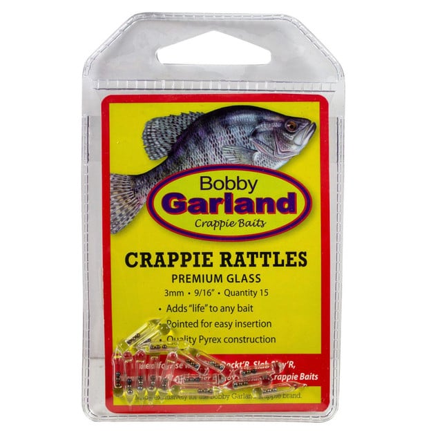 Bobby Garland Crappie Rattles in package