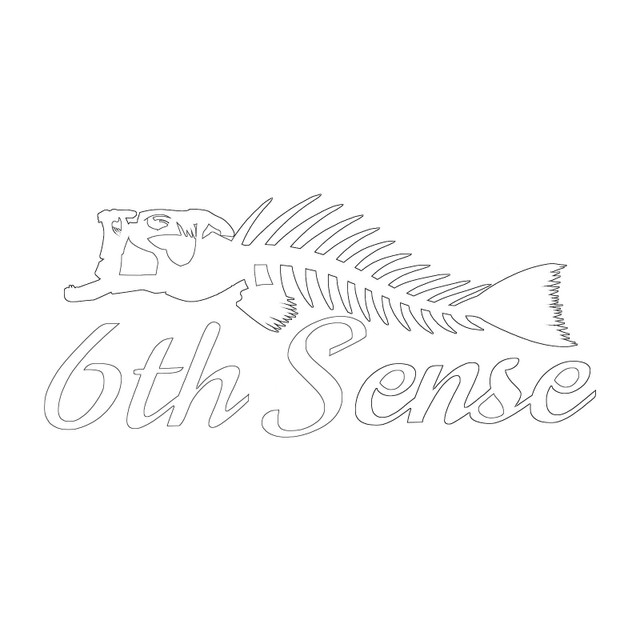 6th Sense Fish Decal - FishUSA
