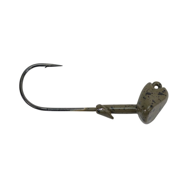 Frenzy Baits NAIL Jig Head color Green Pumpkin