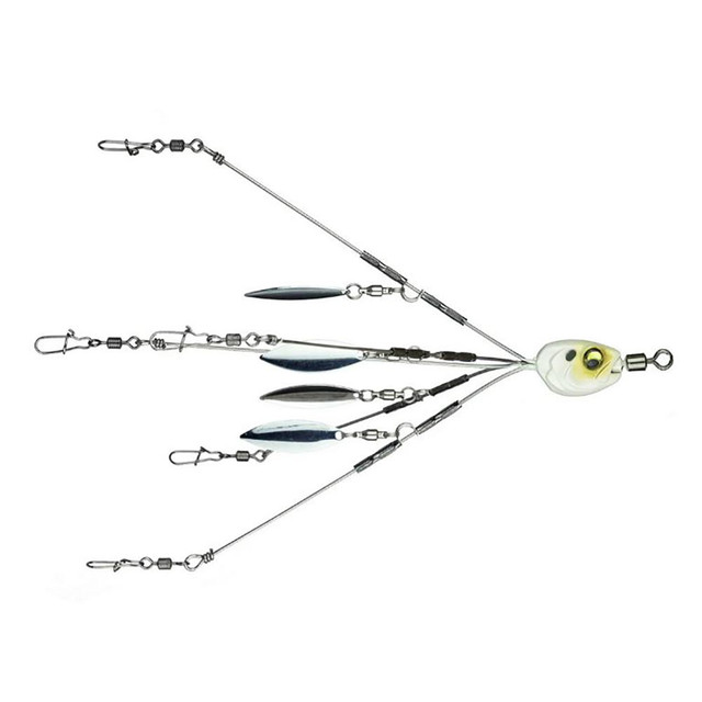 3 Arms Umbrella Rgis for Stripers, Alabama Rigs for Bass Fishing, A-Rig  with Spinner Swimmbait: Buy Online at Best Price in UAE 