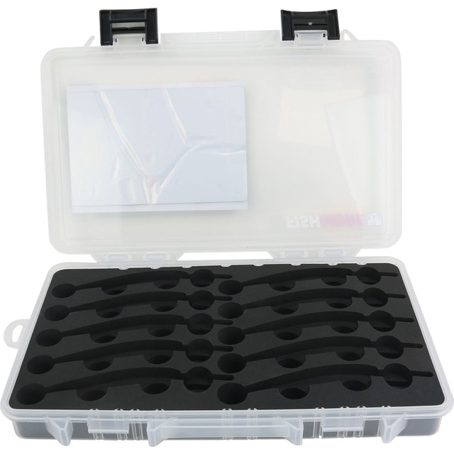  Alvinlite Double Side Plastic Fishing Baits Box, Plastic  Fishing Tackle Accessory Box Baits Box (14 grids) : Sports & Outdoors