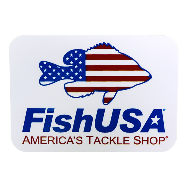 FishUSA Logo Sticker - FishUSA
