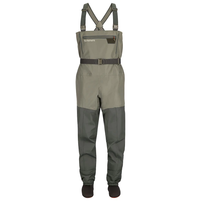 Simms Men's Tributary Stockingfoot Chest Waders Basalt color