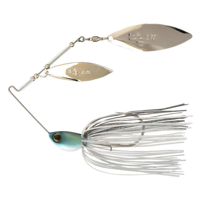 Nichols Lures Pulsator Spinnerbait-Appât en saule double en flocons de  métal, vert nickel cristal, 0,9 g : : Sports et Plein air