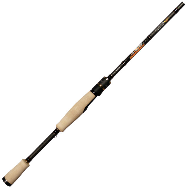  7'1 ML 1 pc. Resolve Bass Spinning Rod : Sports & Outdoors
