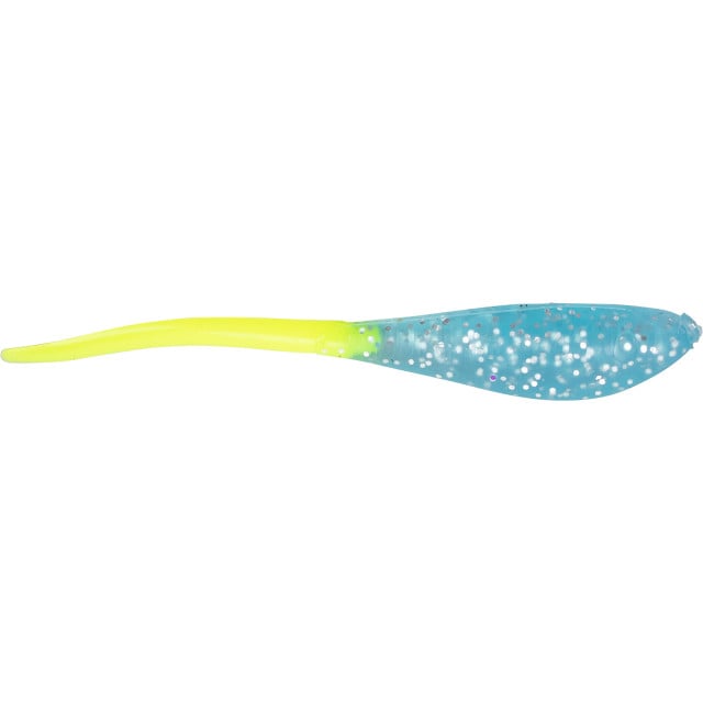 BrushPile Jigs Dancer Soft Bait color Glow Blue