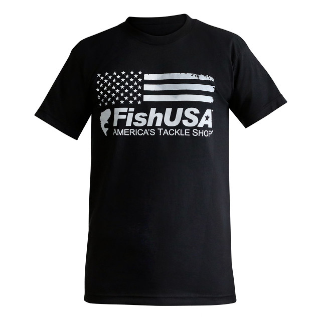 American Flag Fishing Rod Usa Essential T-Shirt for Sale by tolivia