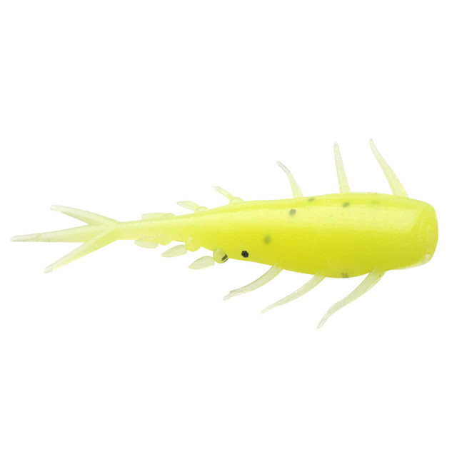 13 FISHING - Cousin It - Panfish Plastics - Potentially Purple - 6 Baits  Per Pack - IT-PP