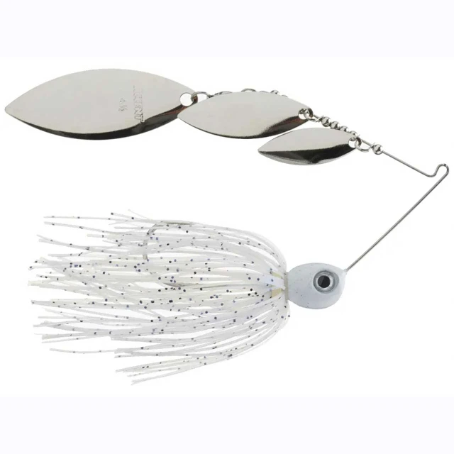 Accent Jacob Wheeler Triple Shaddy Spinnerbait color Blue Glimmer