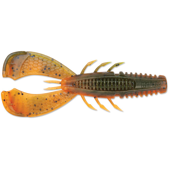 New 1 OZ. CRAW Golden Grub Lure Fishing Soft Plastic Bait Plastisol Crawfish  