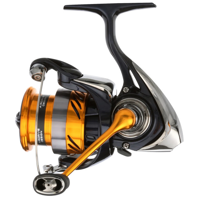 Daiwa Underspin closed face spinning reel. 