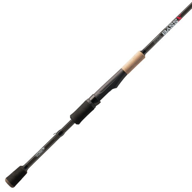 St. Croix Mojo Bass Trigon Spinning Rod 7'3 Medium Light Dropshot