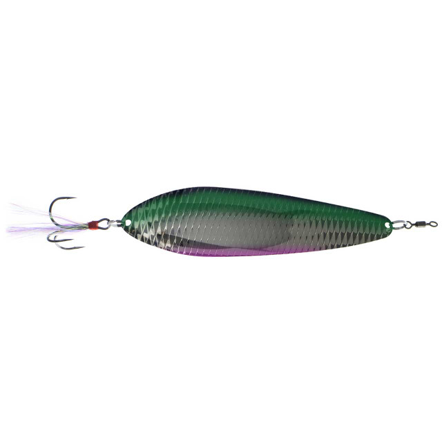 Tackle Box x Nichols Magnum Flutter Spoon 8 Saltwater Heavy Duty - Purple  / Gold