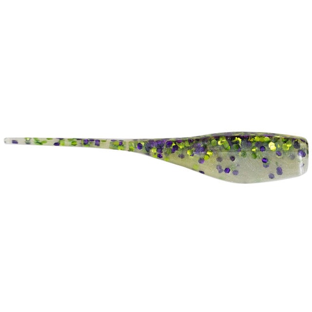 Big Bite Baits Crappie Minnr color Wild Cat Back Pearl Belly