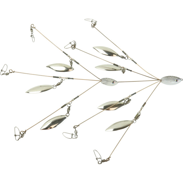 5 Arms Alabama Rig Umbrella Rigs Kit for Stripers Bass Fishing  Rigs+20xSwimbaits