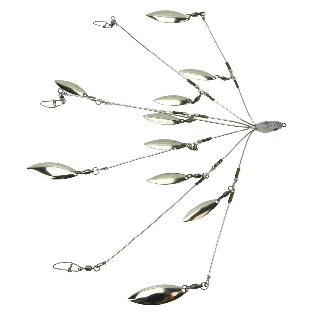 Goture Alabama Umbrella Rig Fishing Rigs for Bass Striper Fishing 5 Arms Alabama  Rig Swimbaits with 8 Willow Blades Fishing Umbrella for Trout Perch Walleye  Freshwater/Saltwater - Yahoo Shopping