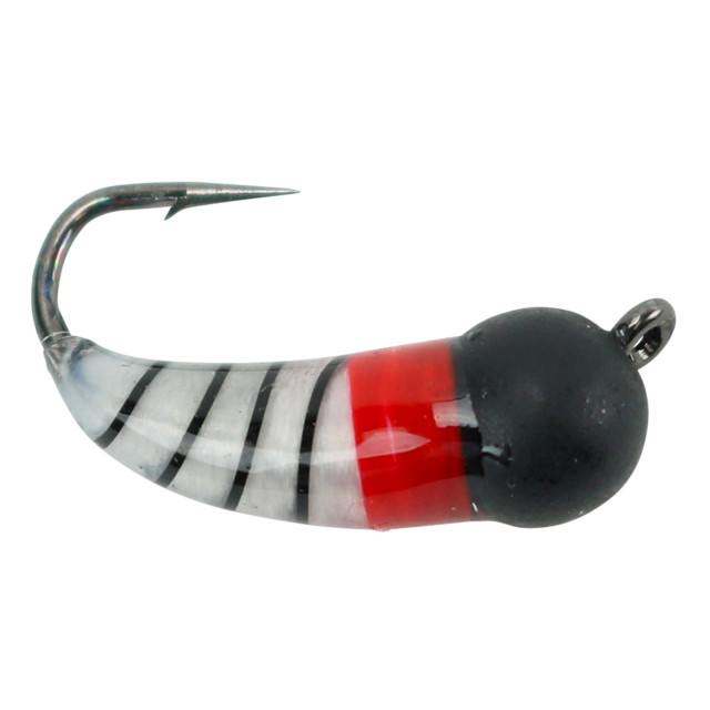 VMC Tungsten Bullfly Jig 1/32 oz - Metallic Red - Pack of 2 Ice