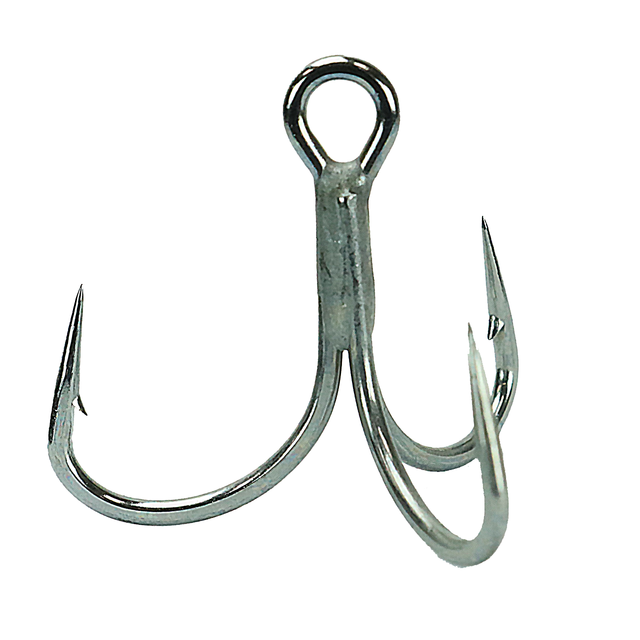 Mustad AlphaPoint In-Line Triple Grip Feathered Hook