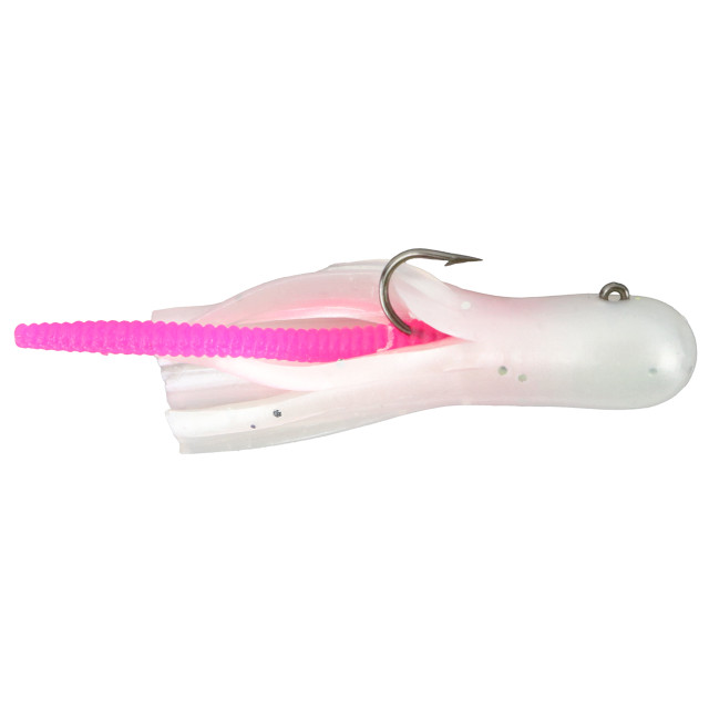 How should I rig up a pink power bait mouse tail I haven't been