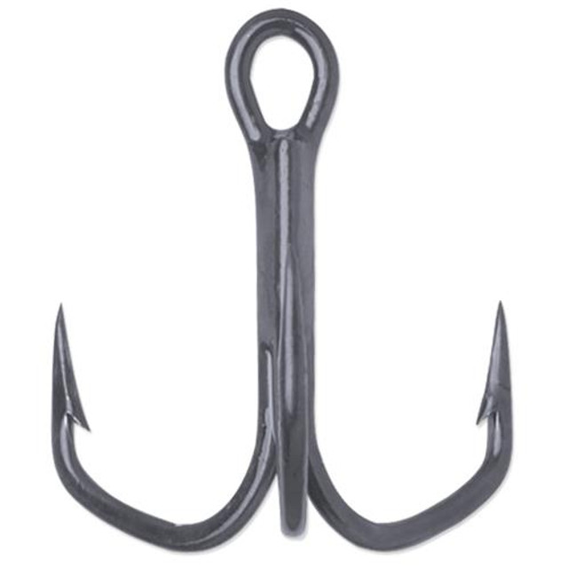 VMC 9650 Round Bend Treble Hooks 2; Bronze; 25