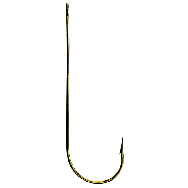 gold color fishing hooks 1-8 # size fishing equipment accessories small hook
