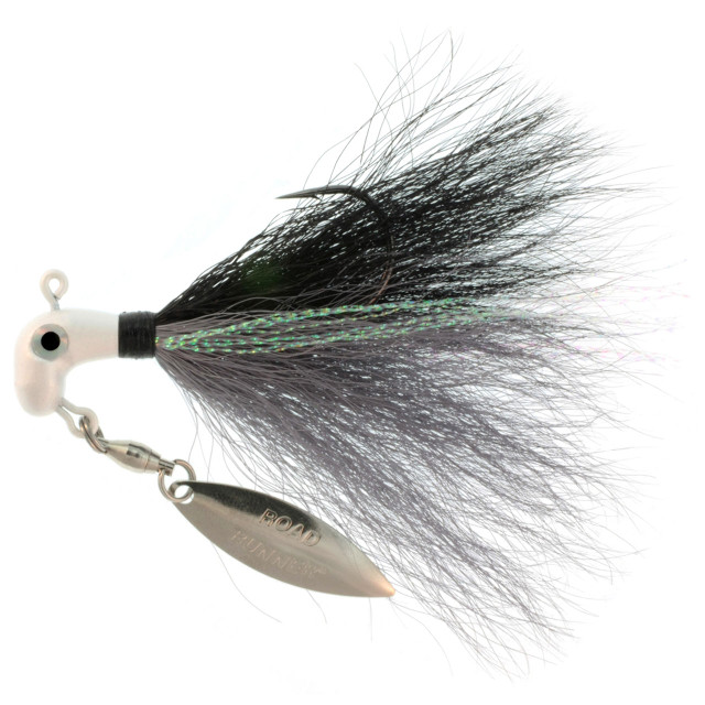 Walleye Hair Jig with #8 Wire Stinger - 1 oz, 3/4