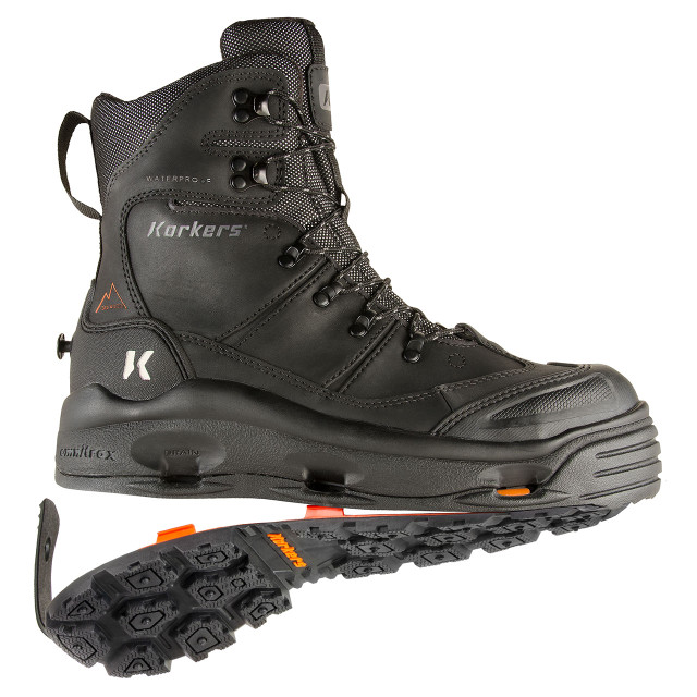 Korkers Apex Ice Cleat - Black M