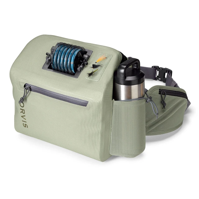 Orvis PRO Waterproof Hip Pack (tippet and beverage container not included)