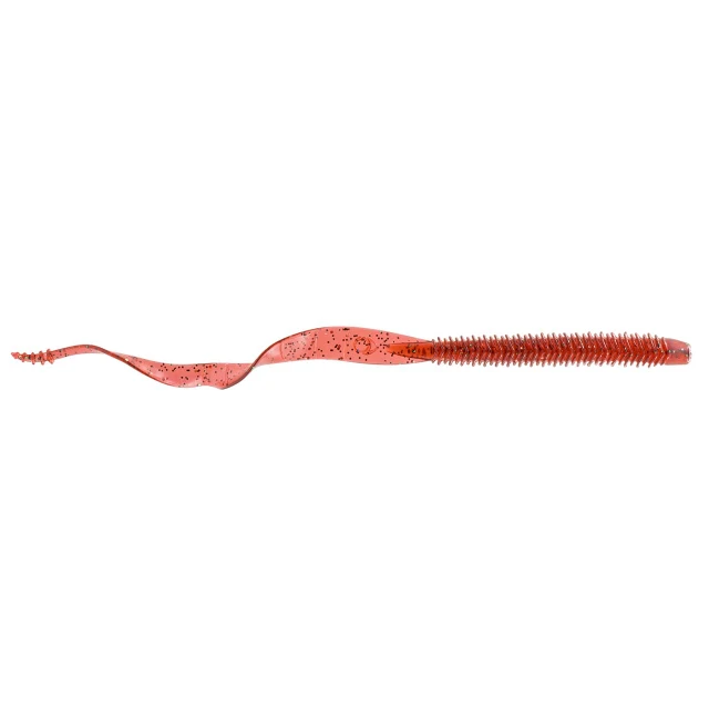 6th Sense Boosa 9.6 Ribbon Tail Worm color Red Bug Magic